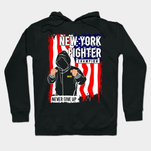 New York city Fighter Champion Hoodie